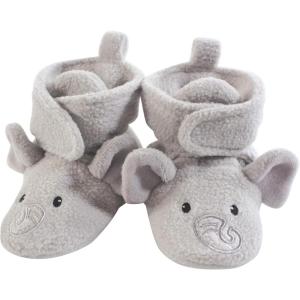 imageHudson Baby UnisexChild Cozy Fleece BootiesNeutral Elephant