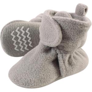 imageHudson Baby UnisexChild Cozy Fleece BootiesNeutral Gray