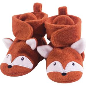 imageHudson Baby UnisexChild Cozy Fleece BootiesOrange Fox