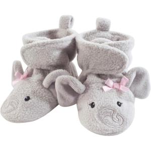 imageHudson Baby UnisexChild Cozy Fleece BootiesPretty Elephant