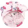 imageHudson Baby Infant Girls Turban Cotton Headwraps 024 MonthsPink Navy Floral