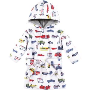imageHudson Baby Unisex Baby Mink with Faux Fur Lining Pool and Beach Robe Coverups Going Places 612 Months