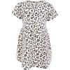 imageHudson Baby Girls Cotton DressesBow Heart Leopard