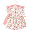 imageHudson Baby Girls Cotton DressesCoral Floral