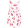 imageHudson Baby Girls Cotton DressesDk Pink Rose Dot