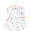 imageHudson Baby Girls Cotton DressesFloral Bunnies