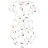 imageHudson Baby Girls Cotton DressesGold Sage Floral