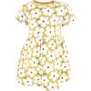 imageHudson Baby Girls Cotton DressesGold Sage Floral