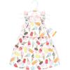 imageHudson Baby Girls Cotton DressesIce Cream and Popsicles