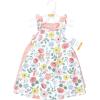 imageHudson Baby Girls Cotton DressesPastel Modern Botanical