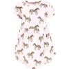 imageHudson Baby Girls Cotton DressesPink Horses