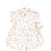 imageHudson Baby Girls Cotton DressesSoft Pink Sage Rose