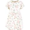 imageHudson Baby Girls Cotton DressesSoft Pink Sage Rose
