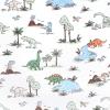 imageHudson Baby Unisex Baby Changing Pad Cover Dinosaurs One SizeDinosaur Adventures