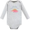 imageHudson Baby babyboys Cotton Longsleeve Bodysuits 5packSparklesaurus