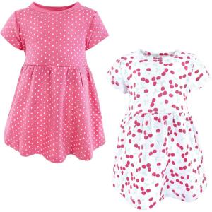imageHudson Baby Girls Cotton DressesCherries