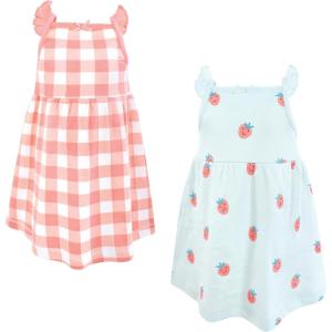 imageHudson Baby Girls Cotton DressesGingham Berry