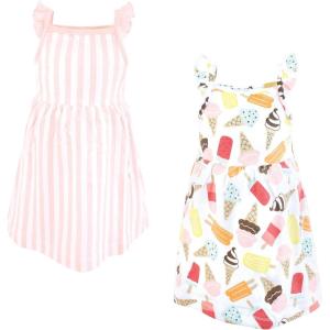 imageHudson Baby Girls Cotton DressesIce Cream and Popsicles