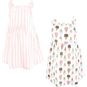 imageHudson Baby Girls Cotton DressesMelt My Heart Ice Cream