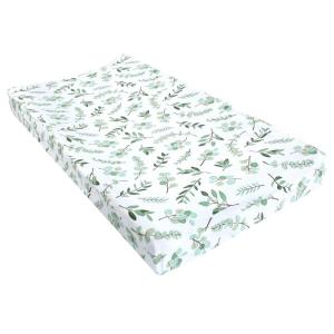 imageHudson Baby Unisex Baby Changing Pad Cover Dinosaurs One SizeEucalyptus