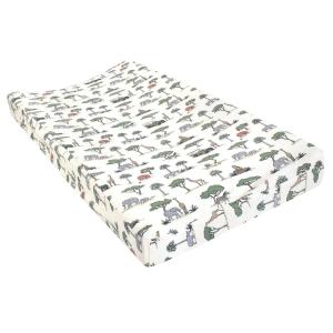 imageHudson Baby Unisex Baby Changing Pad Cover Dinosaurs One SizeGoing On Safari