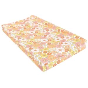 imageHudson Baby Unisex Baby Changing Pad Cover Dinosaurs One SizePeace Love Flowers