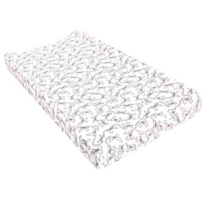 imageHudson Baby Unisex Baby Changing Pad Cover Dinosaurs One SizePink Bows