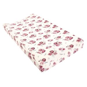 imageHudson Baby Unisex Baby Changing Pad Cover Dinosaurs One SizeRose