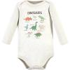 imageHudson Baby unisexbaby Cotton Longsleeve Bodysuits 3packDinosaur Adventures