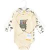 imageHudson Baby unisexbaby Cotton Longsleeve Bodysuits 3packGoing on Safari