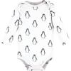 imageHudson Baby unisexbaby Cotton Longsleeve Bodysuits 3packJust Chillin Penguin