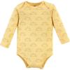 imageHudson Baby unisexbaby Cotton Longsleeve Bodysuits 3packKind Human