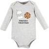 imageHudson Baby unisexbaby Cotton Longsleeve Bodysuits 3packMilk Cookies Pair