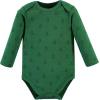 imageHudson Baby unisexbaby Cotton Longsleeve Bodysuits 3packMoose Wonderful Time