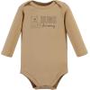 imageHudson Baby unisexbaby Cotton Longsleeve Bodysuits 3packTeddy Bears