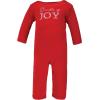 imageHudson Baby unisexchild Cotton CoverallsChristmas Scene
