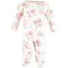 imageHudson Baby unisexchild Cotton CoverallsMom Dad Floral