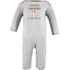 imageHudson Baby unisexchild Cotton CoverallsPumpkin Truck