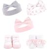 imageHudson Baby Baby Girls 10pc Headband and Socks SetCloud Ballet