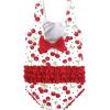imageHudson Baby Girls Baby and Toddler SwimsuitCherries Baby