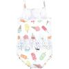 imageHudson Baby Girls Baby and Toddler SwimsuitIce Cream Popsicle Baby