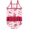 imageHudson Baby Girls Baby and Toddler SwimsuitPink Strawberry Baby