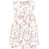 imageHudson Baby Infant and Toddler Girls Cotton Dress and Cardigan SetBlush Pink Floral