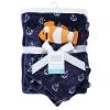 imageHudson Baby Unisex Baby Plush Blanket with Security Blanket Lion One SizeClownfish