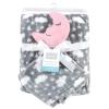 imageHudson Baby Unisex Baby Plush Blanket with Security Blanket Lion One SizeMoon Girl