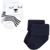 imageHudson Baby unisexbaby Cotton Rich Newborn and Terry SocksBear Boy 12pack