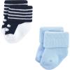imageHudson Baby unisexbaby Cotton Rich Newborn and Terry SocksBear Boy 12pack