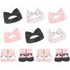 imageHudson Baby Baby Girls 10pc Headband and Socks SetBerry Floral