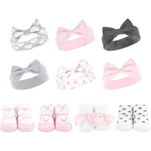 imageHudson Baby Baby Girls 10pc Headband and Socks SetCloud Ballet