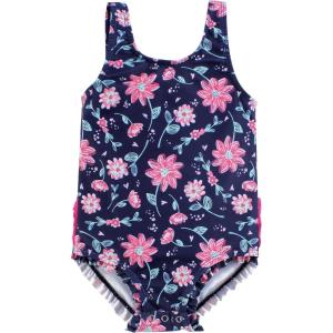 imageHudson Baby Girls Baby and Toddler SwimsuitBotanical Baby